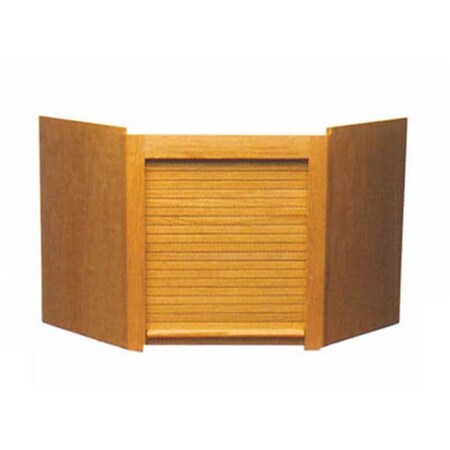 Omega Npag100C 17 O Corner Appliance Garage - Red Oak